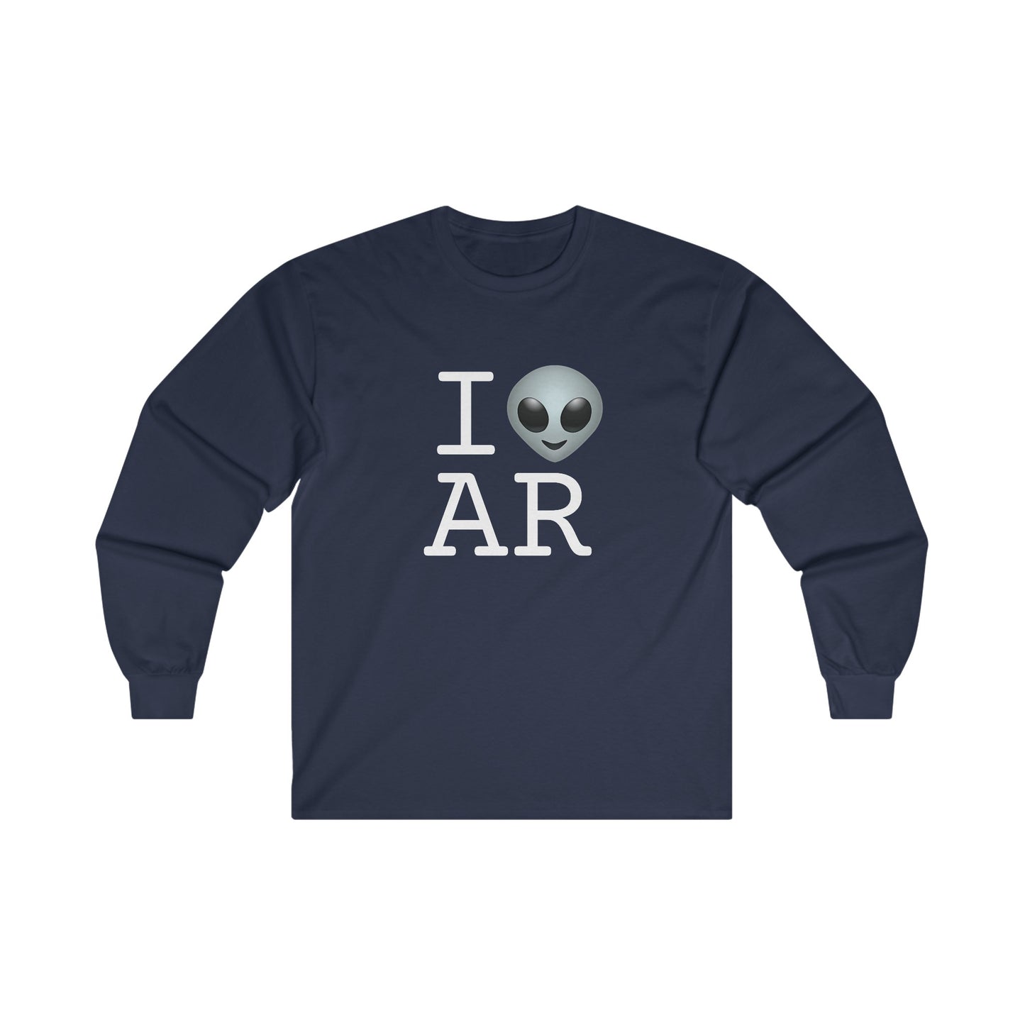 "I Feel Alien in Arkansas" Long Sleeve Shirt