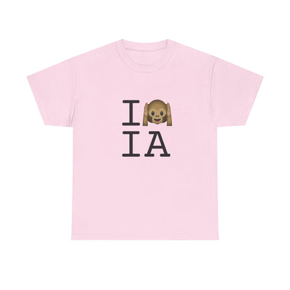 "I Don't Hear Iowa" Tee
