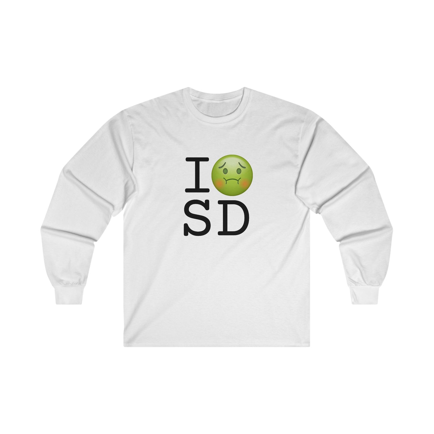 "I'm Nauseous about South Dakota" Long Sleeve Shirt