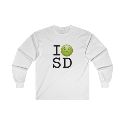 "I'm Nauseous about South Dakota" Long Sleeve Shirt