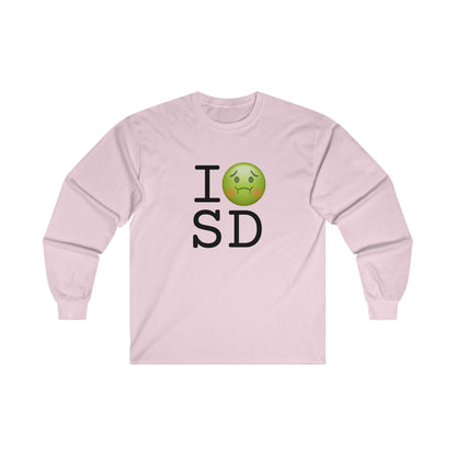 "I'm Nauseous about South Dakota" Long Sleeve Shirt