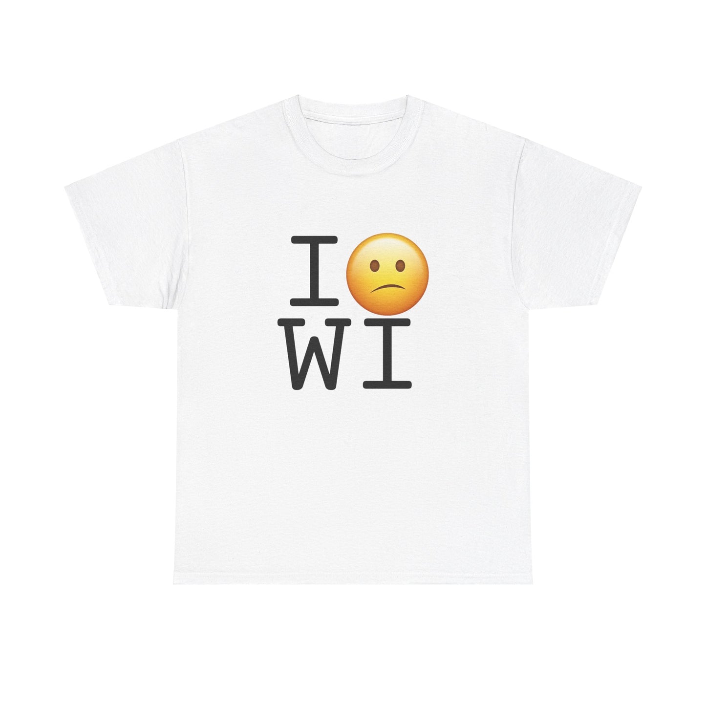 "I'm Confused by Wisconsin" Tee