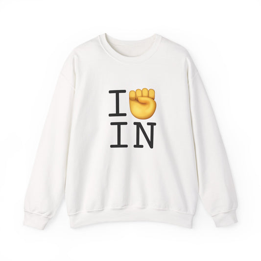 "I Raise my Fist with Indiana" Sweatshirt