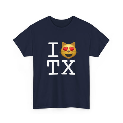 "I'm a Cat that Loves Texas" Tee