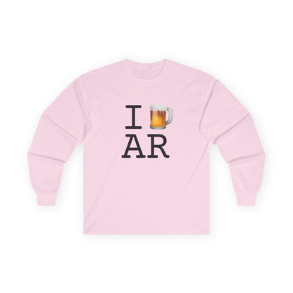 "I Beer Arkansas" Long Sleeve Shirt
