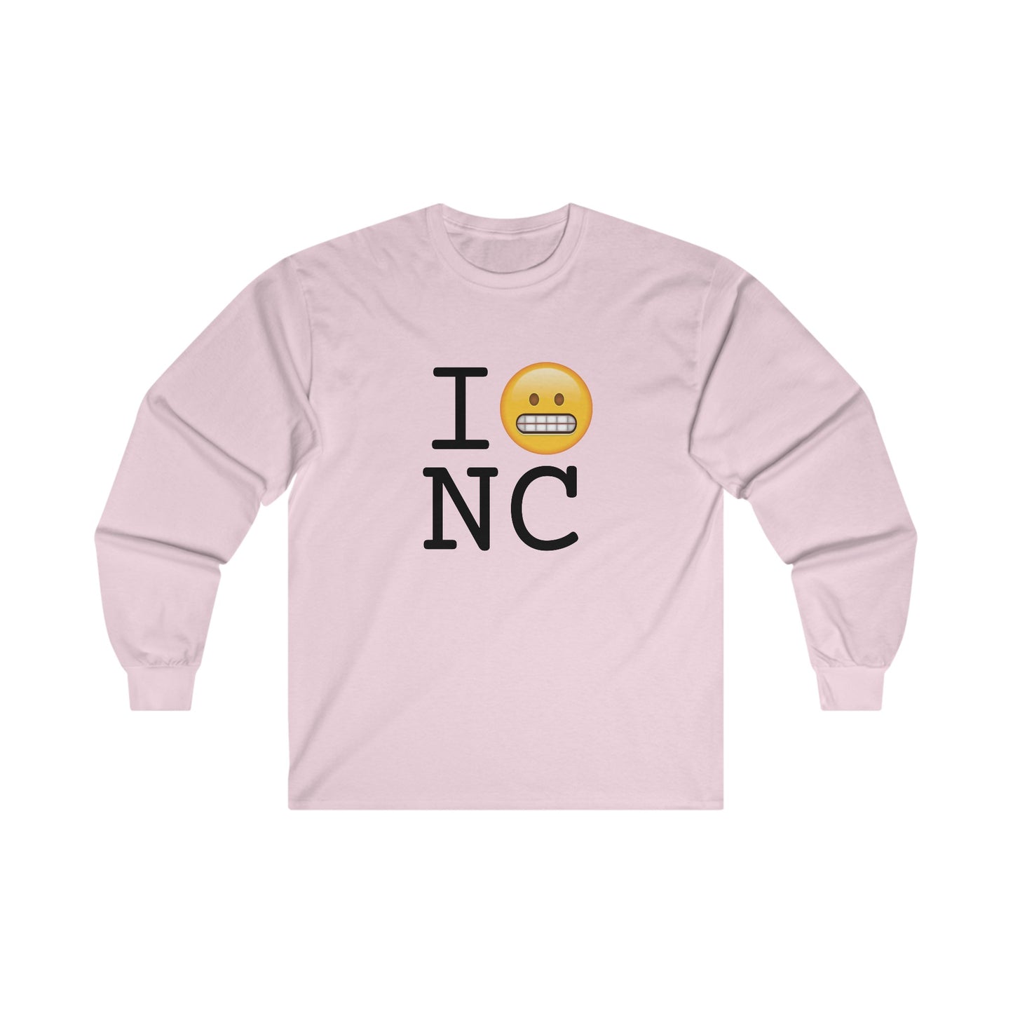 "I Grimace About North Carolina" Long Sleeve Shirt