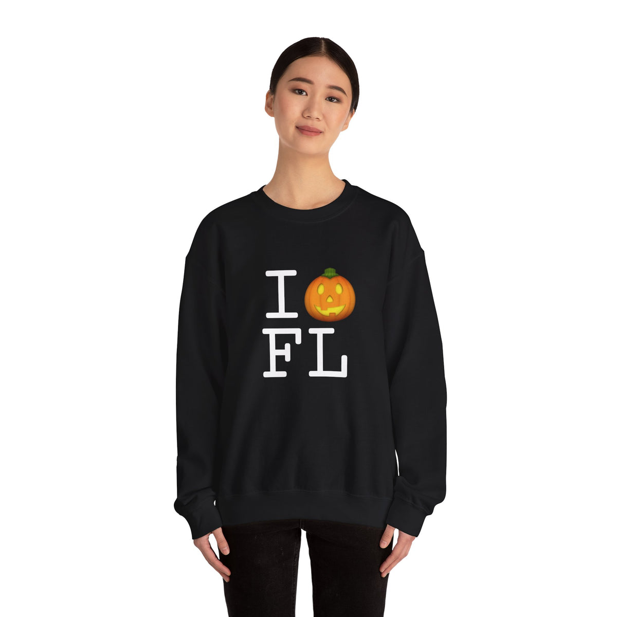 "I Jack-O-Lantern (Pumpkin) Florida" Sweatshirt