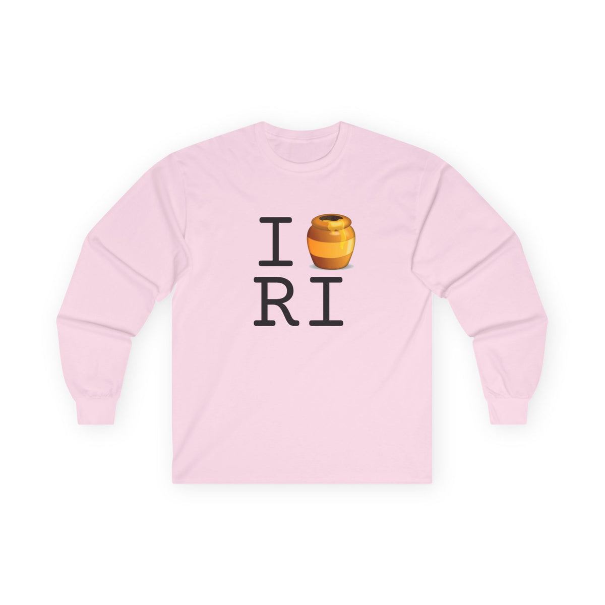 "I Honey Rhode Island" Long Sleeve Shirt