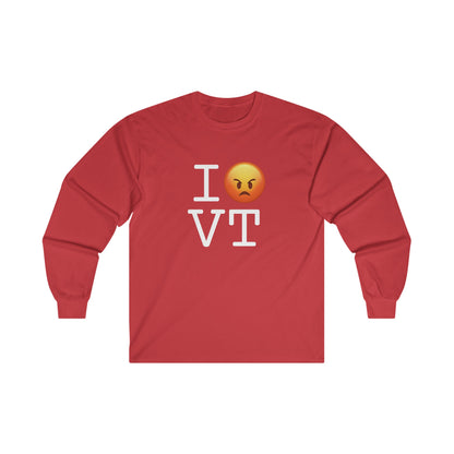 "I'm Angry about Vermont" Long Sleeve Shirt