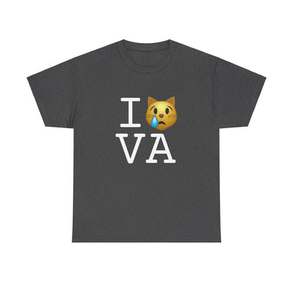 "I'm a Crying Cat about Virginia" Tee