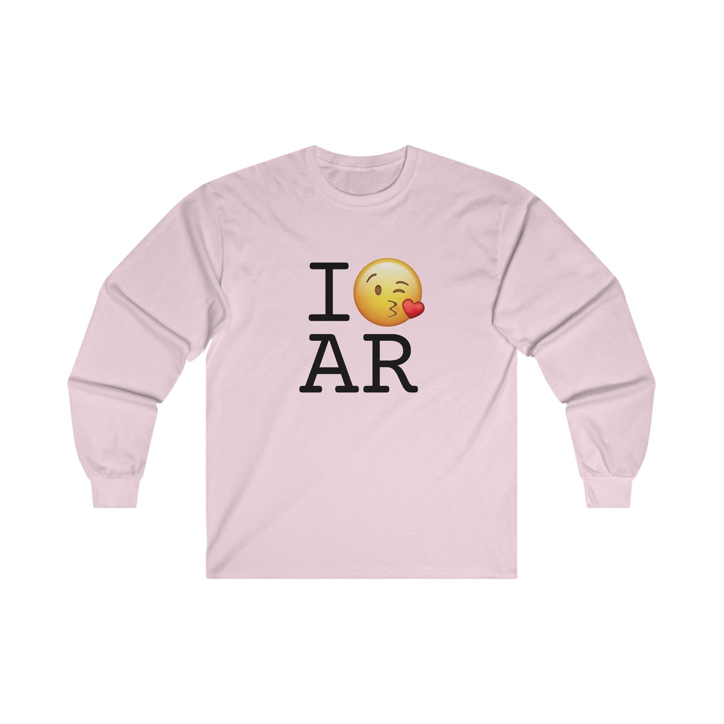 "I Blow a Kiss at Arkansas" Long Sleeve Shirt