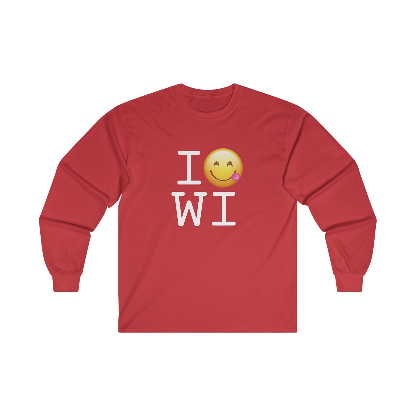 "I'm Hungry for Wisconsin" Long Sleeve Shirt