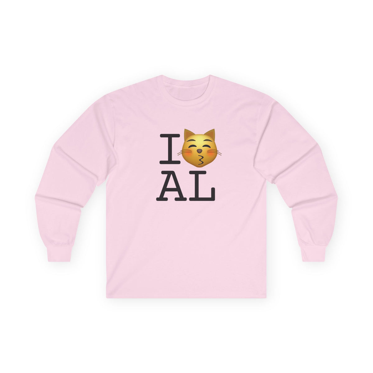 "I'm a Kissing Cat toward Alabama" Long Sleeve Shirt