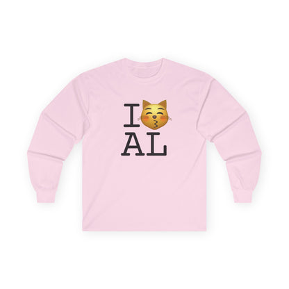 "I'm a Kissing Cat toward Alabama" Long Sleeve Shirt