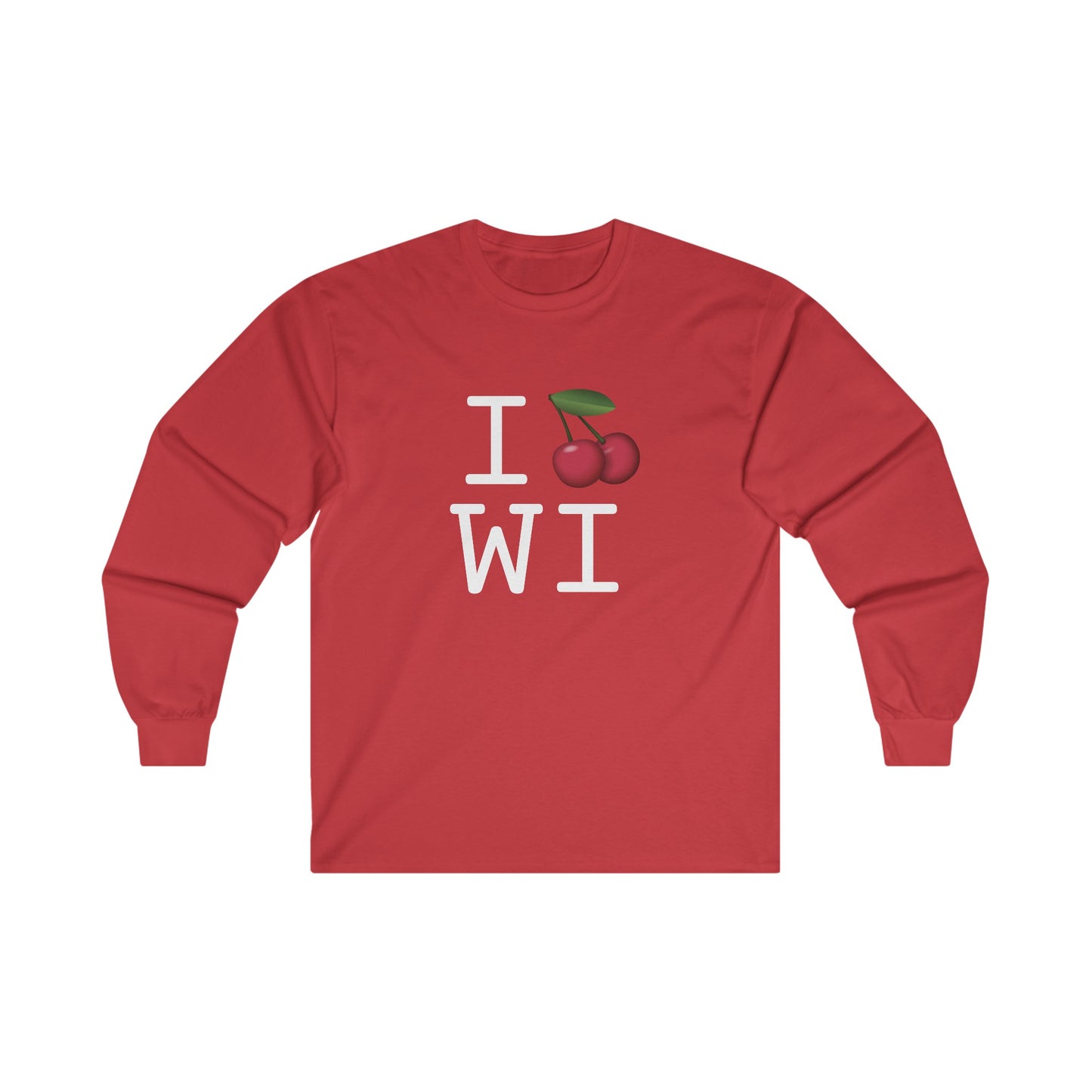 "I Cherry Wisconsin" Long Sleeve Shirt