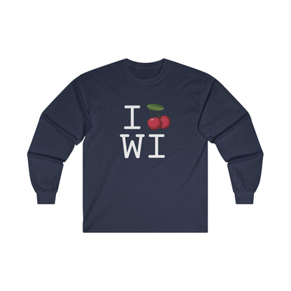 "I Cherry Wisconsin" Long Sleeve Shirt