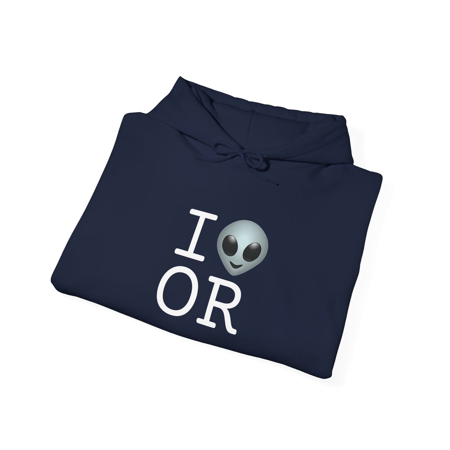 "I Feel Alien in Oregon" Hoodie