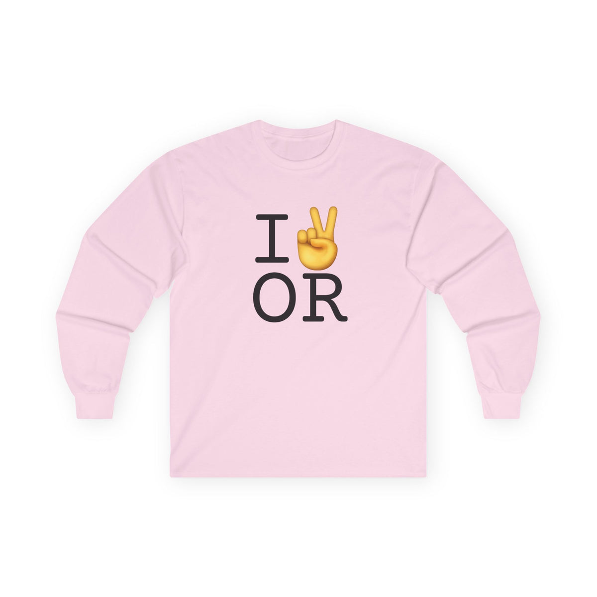 "I Show Peace to Oregon" Long Sleeve Shirt