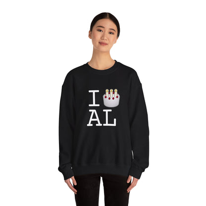 "I Birthday Cake Alabama" Sweatshirt