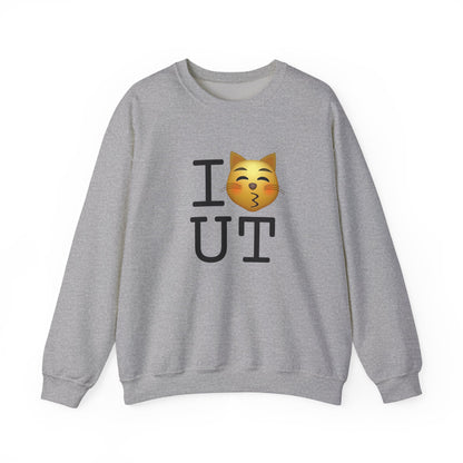 "I'm a Kissing Cat toward Utah" Sweatshirt