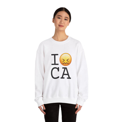 "I'm Confounded by California" Sweatshirt