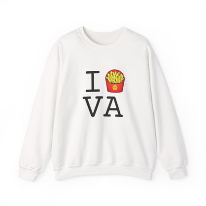 "I French Fries Virginia" Sweatshirt