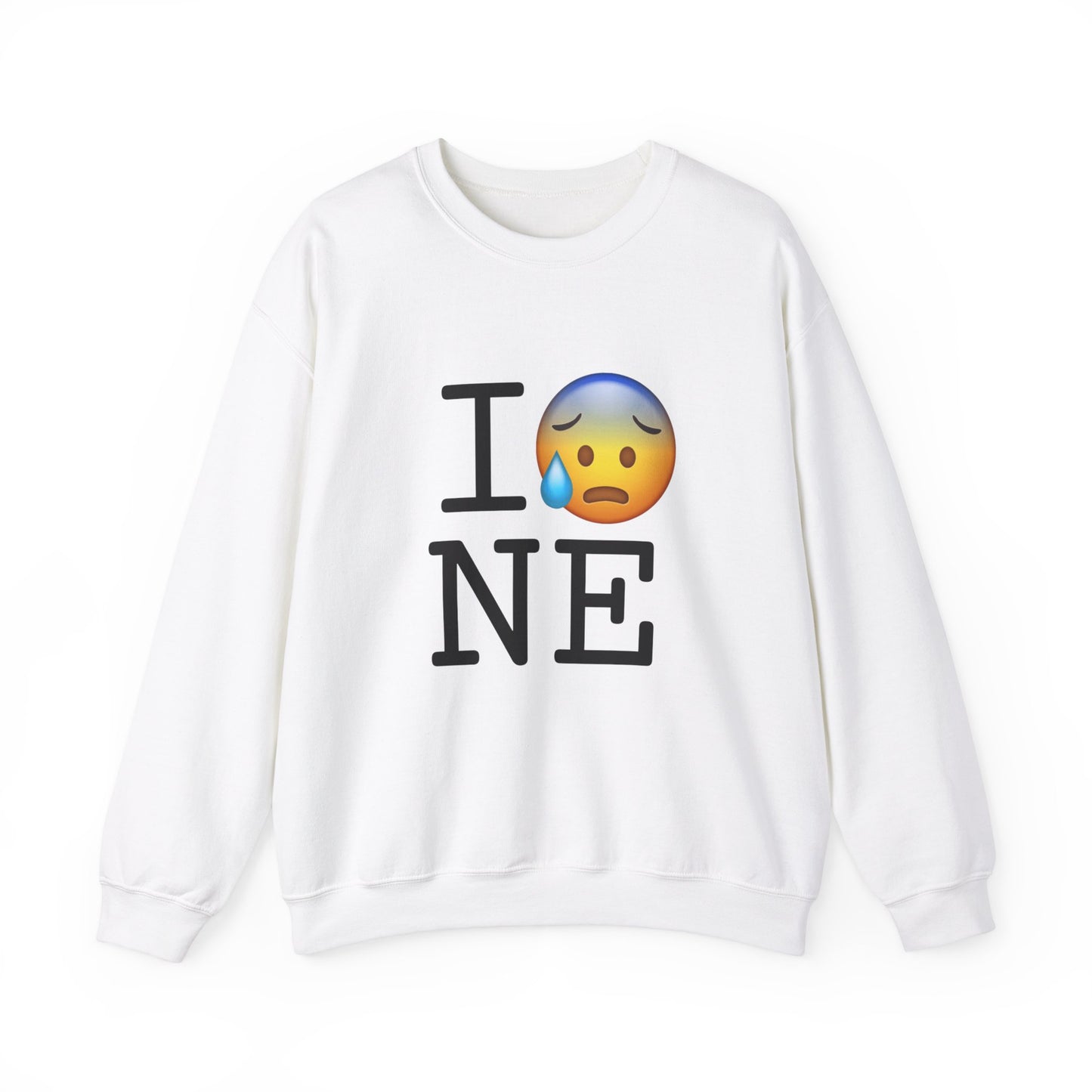 "I'm Anxiously Sweating in Nebraska" Sweatshirt