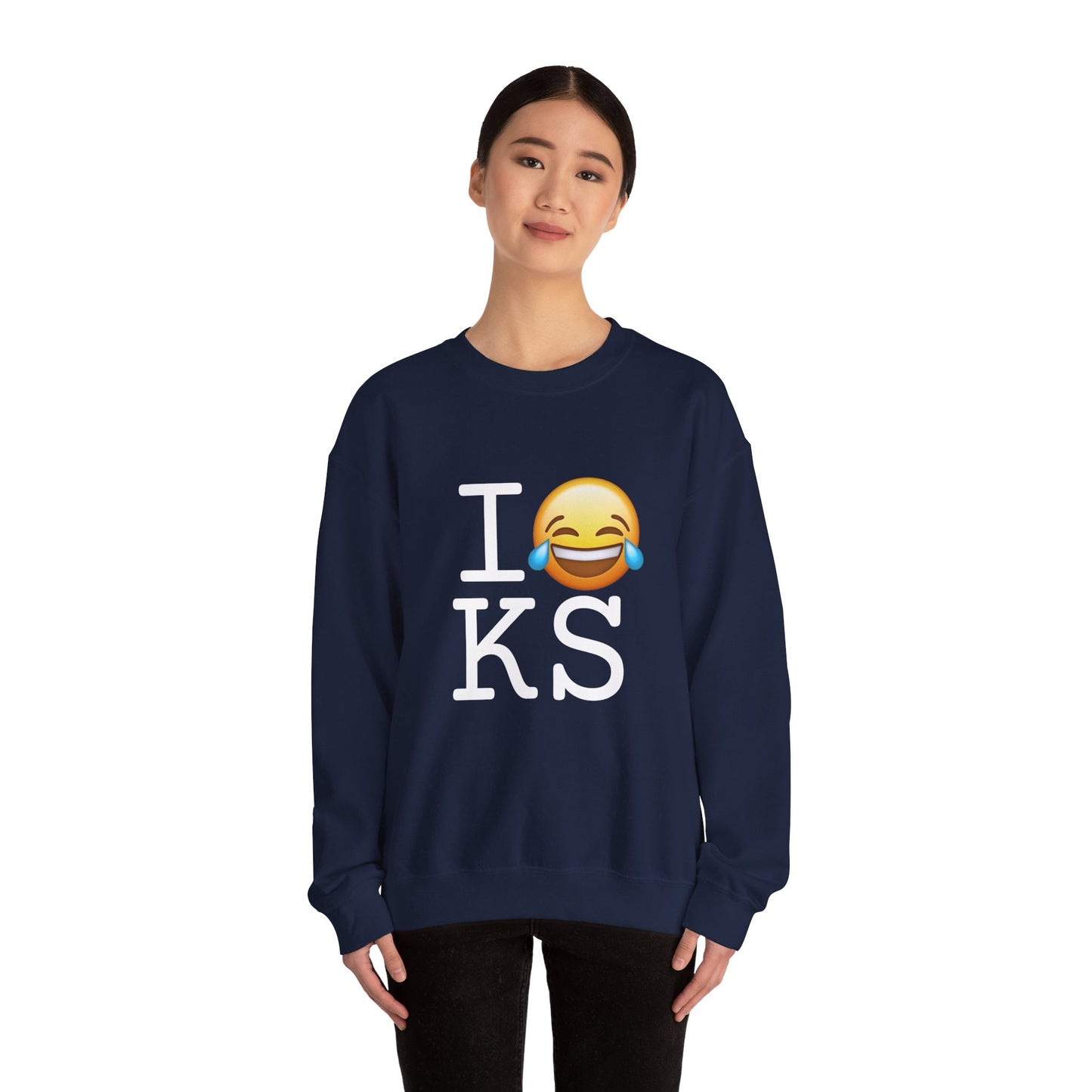 "I'm Laughing at Kansas" Sweatshirt