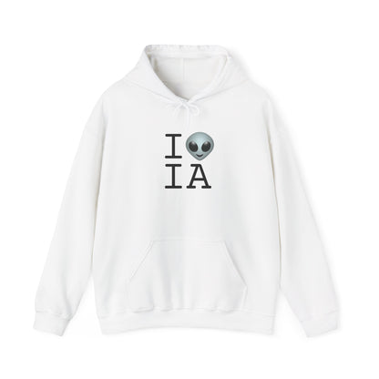 "I Feel Alien in Iowa" Hoodie