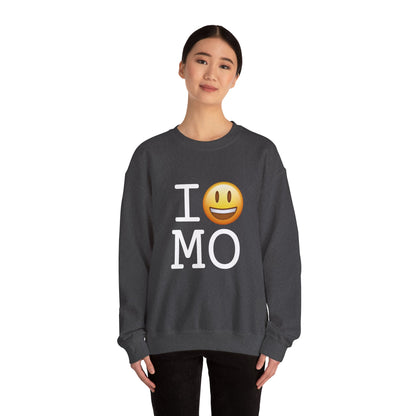 "I'm Happy about Missouri" Sweatshirt