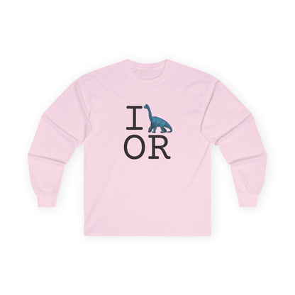 "I'm a Dinosaur in Oregon" Long Sleeve Shirt