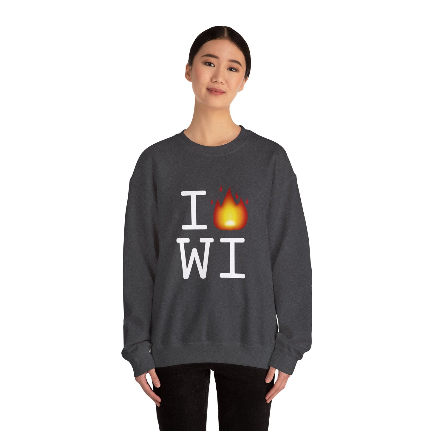 "I've got Fire for Wisconsin" Sweatshirt