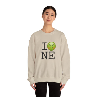 "I'm Nauseous about Nebraska" Sweatshirt