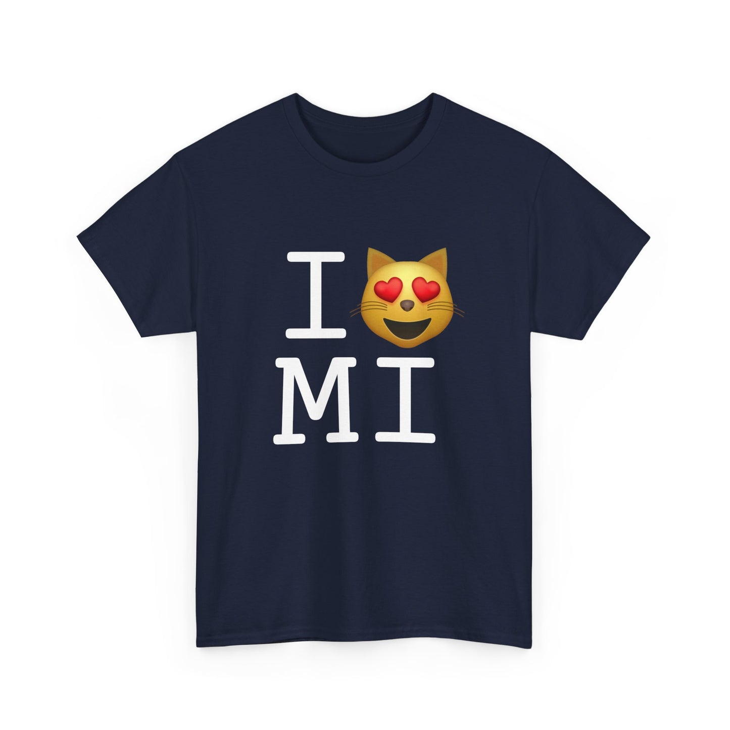 "I'm a Cat that Loves Michigan" Tee