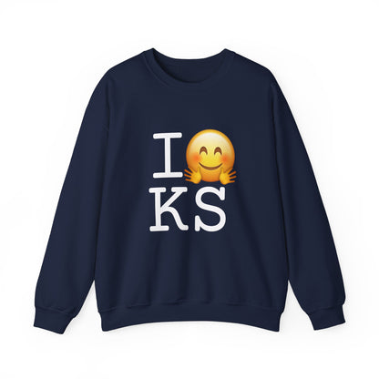 "I Hug Kansas" Sweatshirt