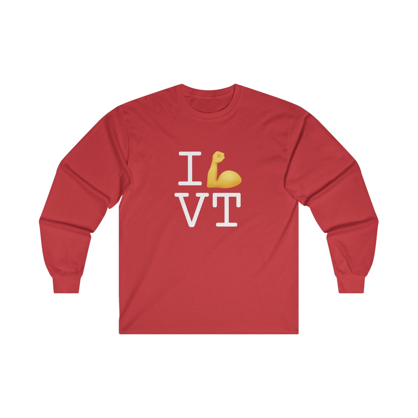 "I Flex in/on Vermont" Long Sleeve Shirt