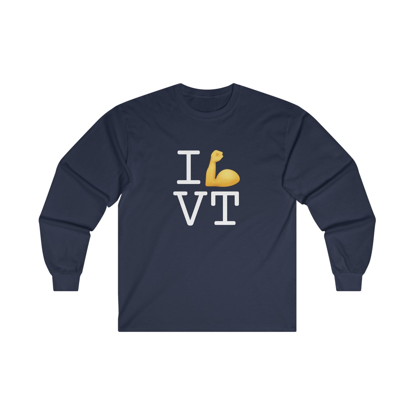 "I Flex in/on Vermont" Long Sleeve Shirt