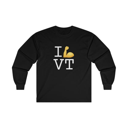 "I Flex in/on Vermont" Long Sleeve Shirt