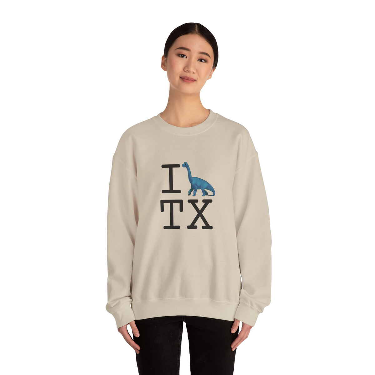 "I'm a Dinosaur in Texas" Sweatshirt
