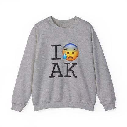 "I'm Anxiously Sweating in Alaska" Sweatshirt