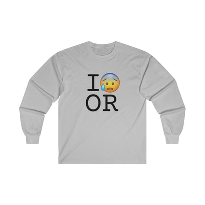 "I'm Anxiously Sweating in Oregon" Long Sleeve Shirt