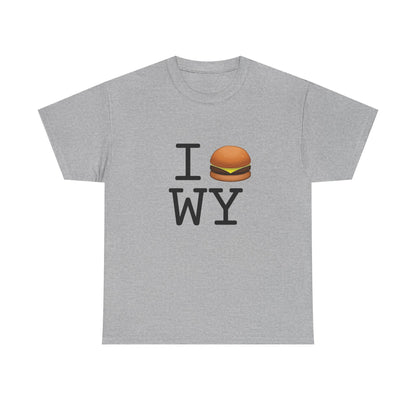 "I Cheeseburger Wyoming" Tee