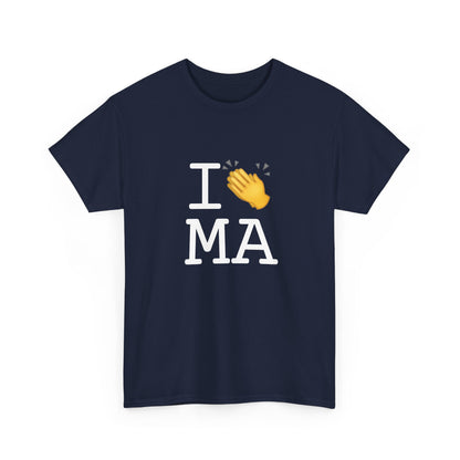 "I Applaud Massachusetts" Tee