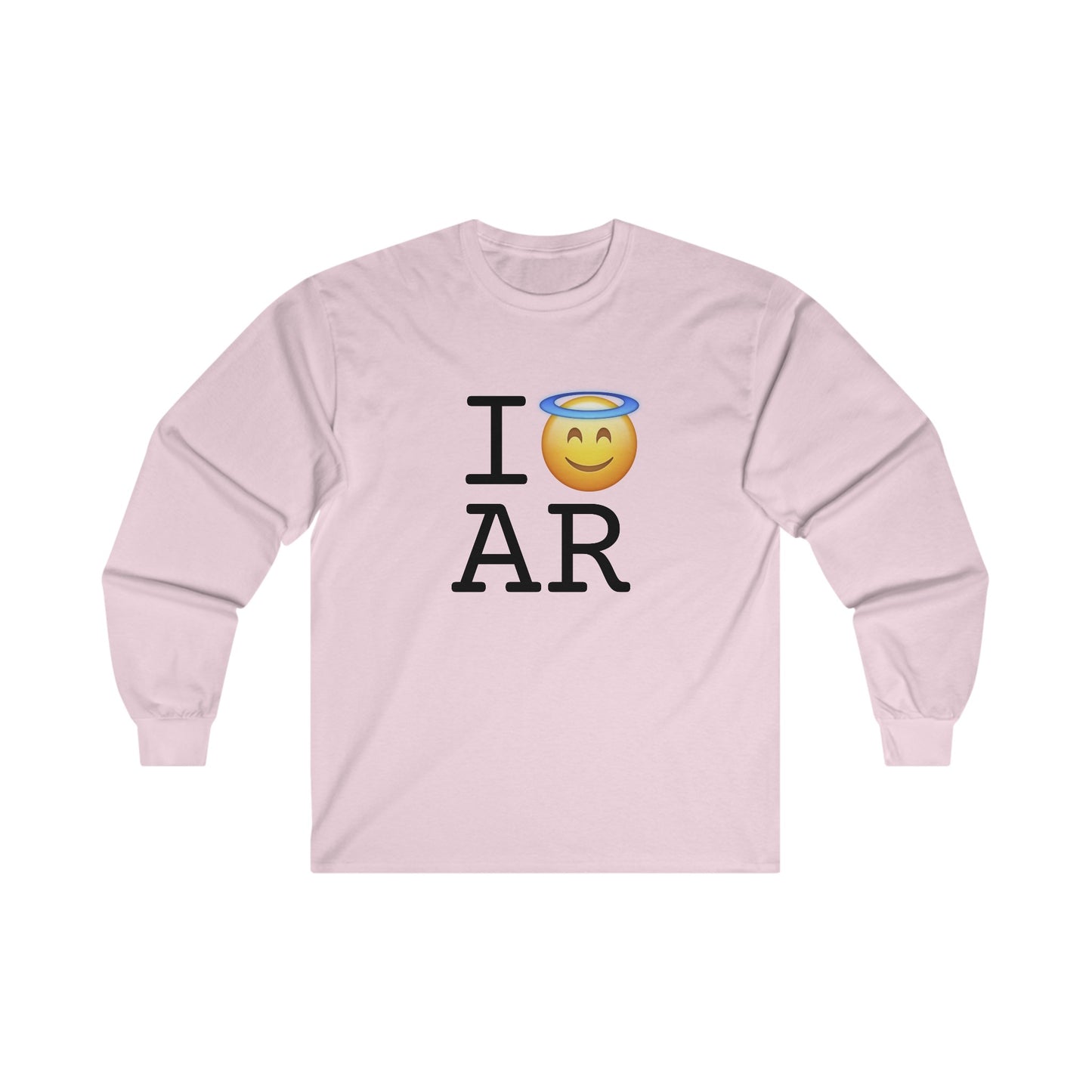 "I'm an Angel in Arkansas" Long Sleeve Shirt