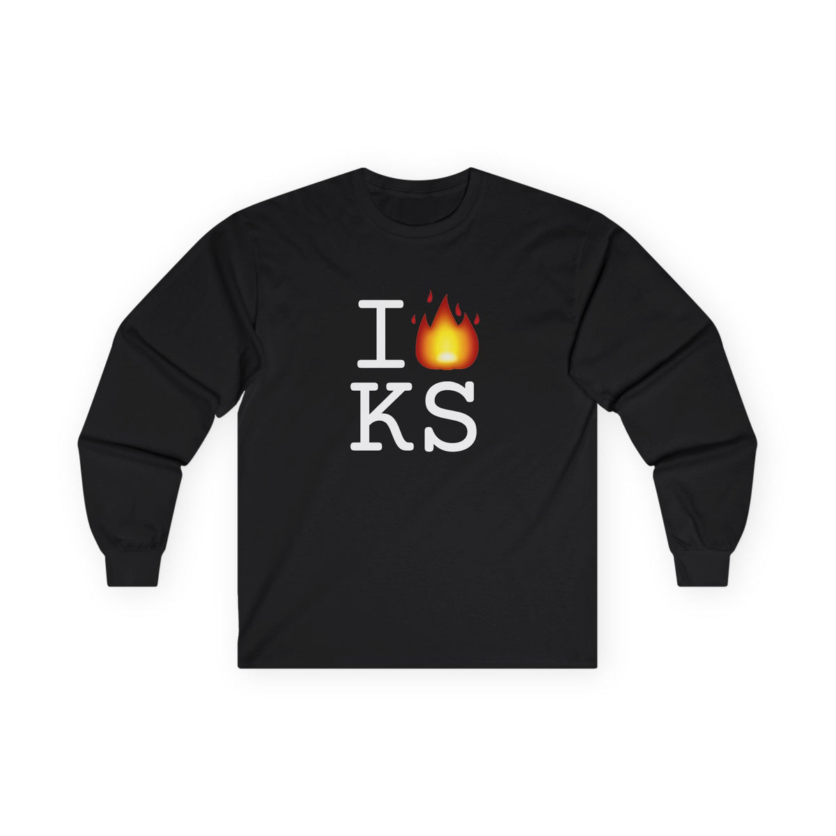 "I've got Fire for Kansas" Long Sleeve Shirt