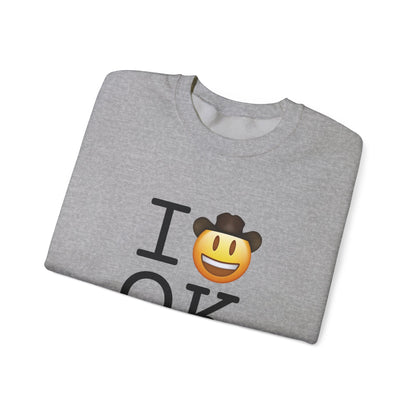 "I'm a Cowboy or Cowgirl in Oklahoma" Sweatshirt