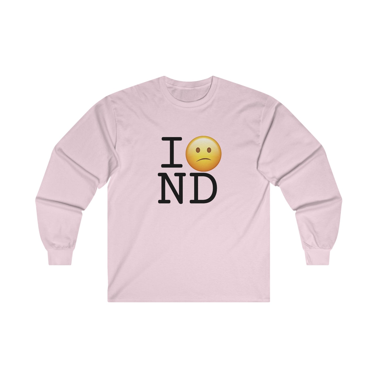 "I'm Confused by North Dakota" Long Sleeve Shirt