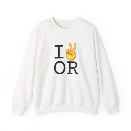 "I Show Peace to Oregon" Sweatshirt
