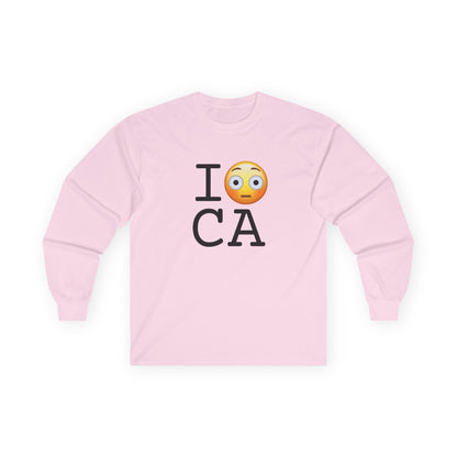 "I'm Embarrassed by California" Long Sleeve Shirt
