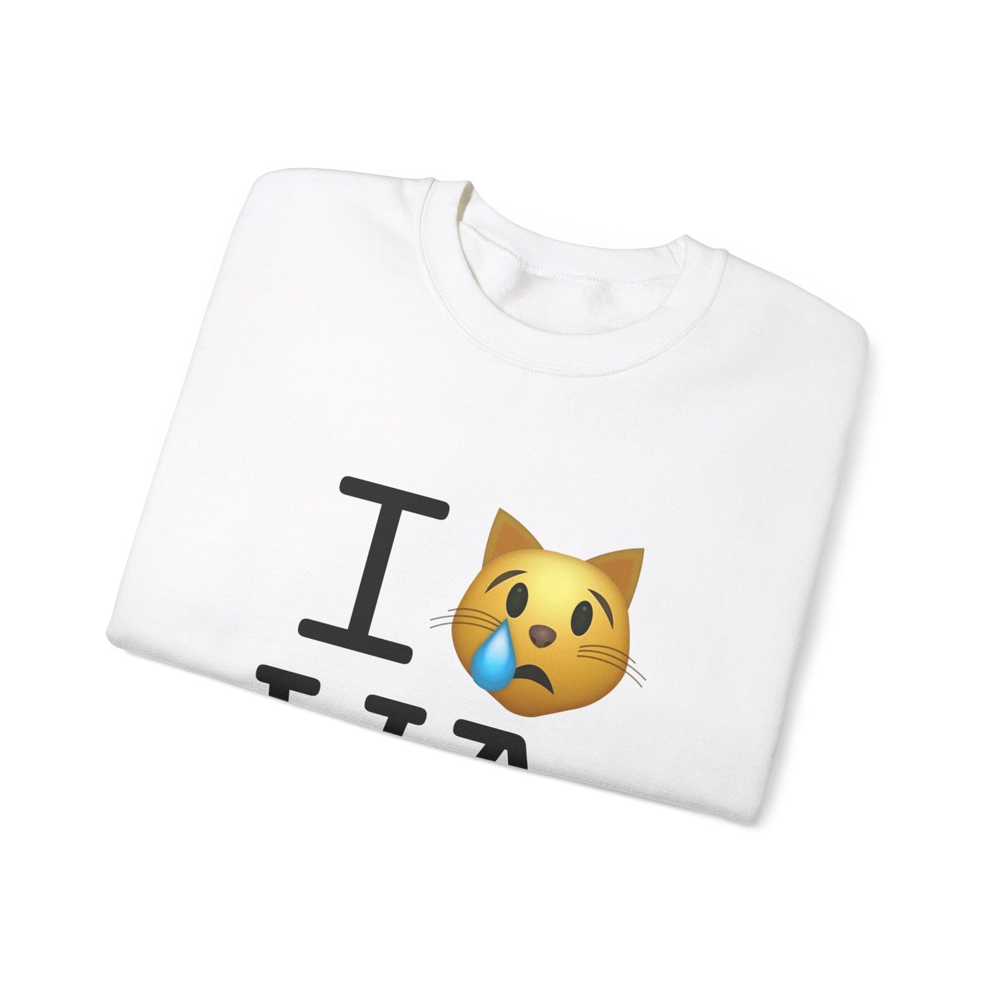 "I'm a Crying Cat about Washington" Sweatshirt